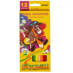 Олівці кольорові "Marco Пегашка" 12 кол. картон