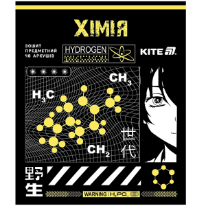 Зошит уч. "Kite" 48арк.# ПРЕДМЕТКА. В упаковці 9 предметів