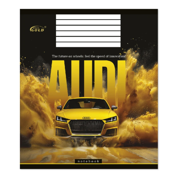 Зошит уч. "Gold Brisk" 48арк. #  Мінімальне замовлення упаковка 15шт
