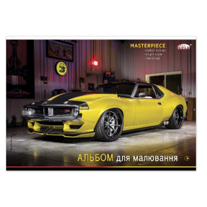 Альбом для малювання "Gold Brisk" А4/30арк. скоба