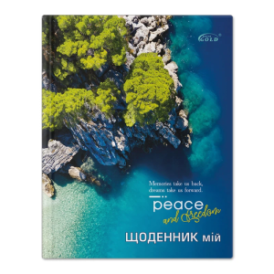 Щоденник шкільний "Gold Brisk" тв обкл 48арк.