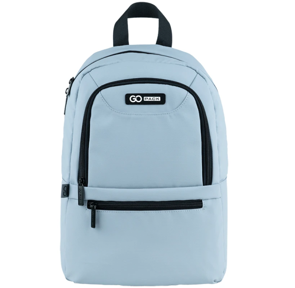 Рюкзак "GoPack" блакитний . Зовнішні розміри: 37x24x9 - Зображення 4