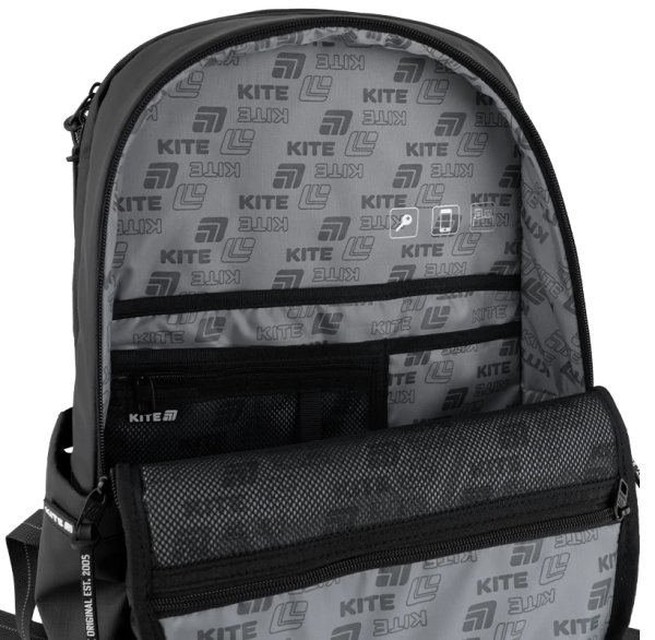Рюкзак "Kite". Зовнішні розміри: 44,5x29,5x14,5. Кількість відділень: 2 - Зображення 8