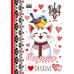 Щоденник шкільний 143*197/40арк. "Mandarin" тв.обкл., мат.лам.