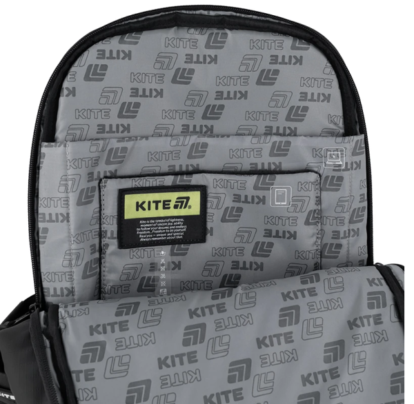 Рюкзак "Kite". Зовнішні розміри: 44,5x29,5x14,5. Кількість відділень: 2 - Зображення 9