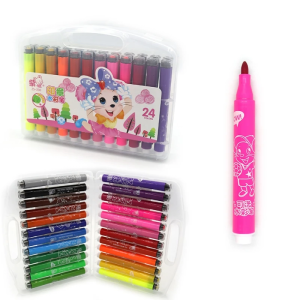Фломастери "JO" "Mouse" 24кол. шестигран.