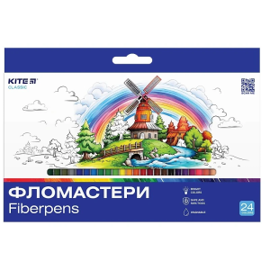 Фломастери "Kite" 24 кол.