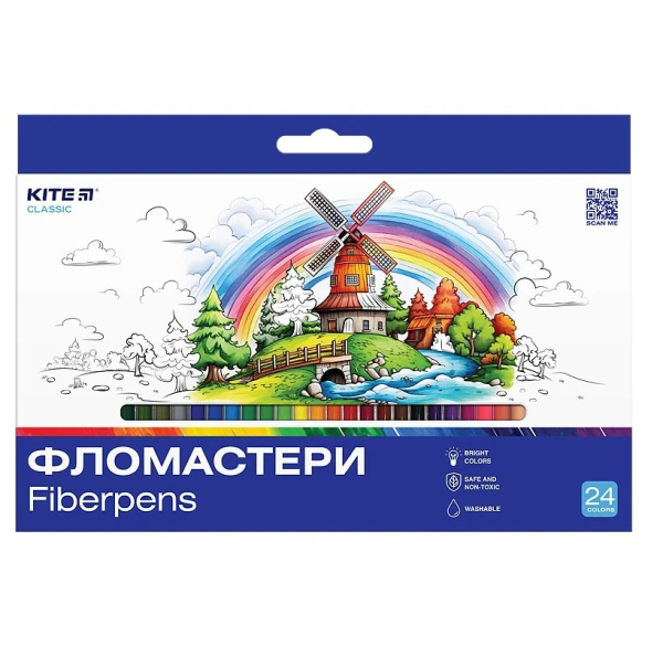 Фломастери "Kite" 24 кол.