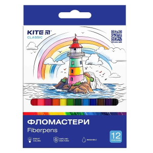 Фломастери "Kite" 12 кол.