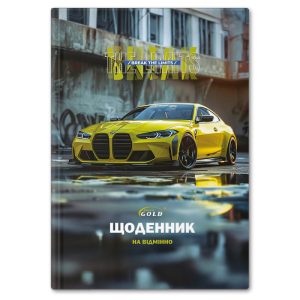 Щоденник уч. 162*225/48арк "Gold Brisk" сендвіч (паралон)