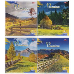 Зошит уч. “Мрії” 96арк.#. Мінімальне замовлення упаковка 8шт